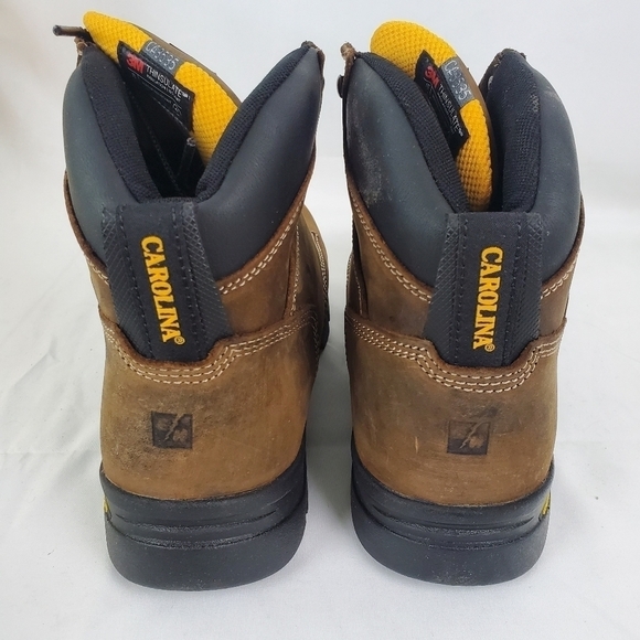 NIB CA3535 Carolina Men's Waterproof Insulated Composite Toe Dark Brown Size 11D - Picture 4 of 11